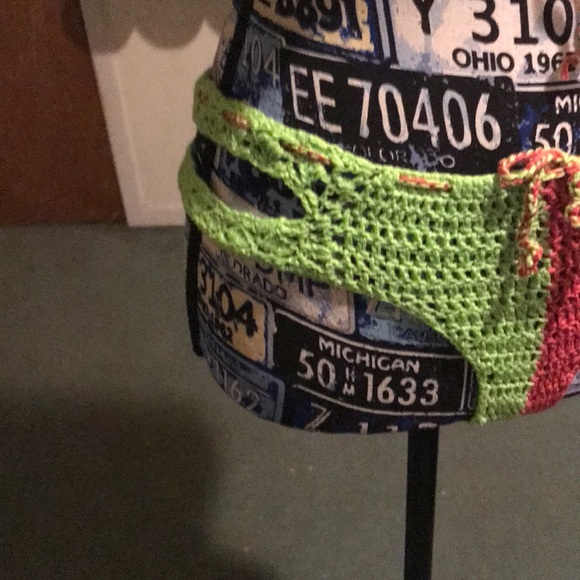 Crochet G-string swim suit - Picture 2 of 7